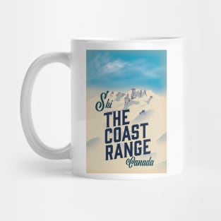 Ski The Coast Range Canada Mug